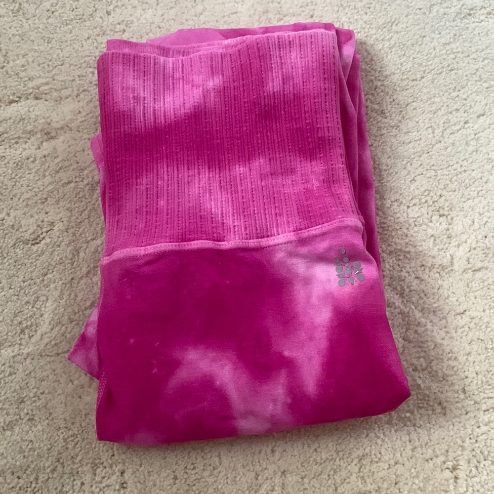 free people pink leggings